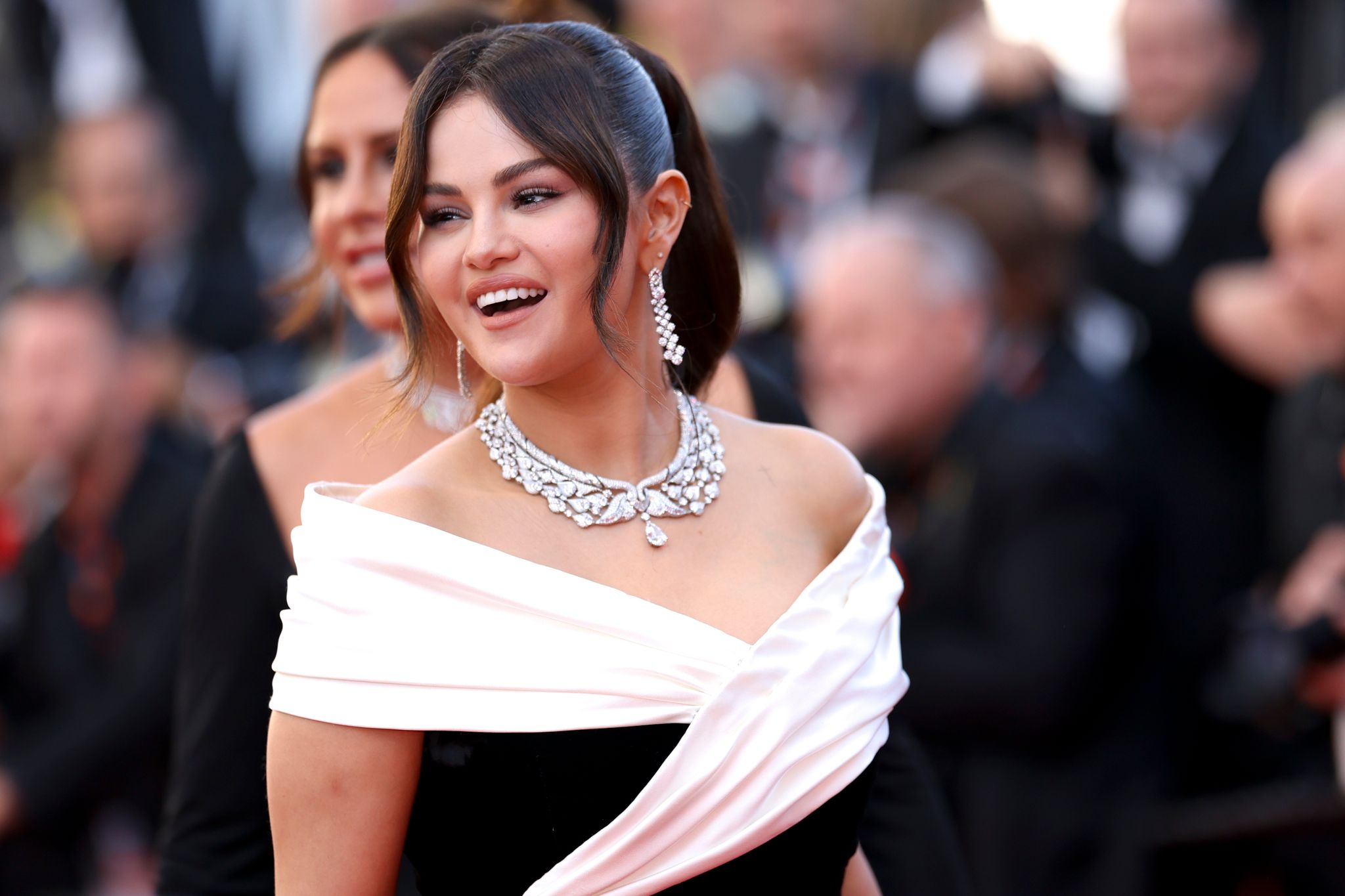 Selena Gomez bei der Premiere des Films «Emilia Perez» in Cannes. Foto: Vianney Le Caer/Invision/AP/dpa