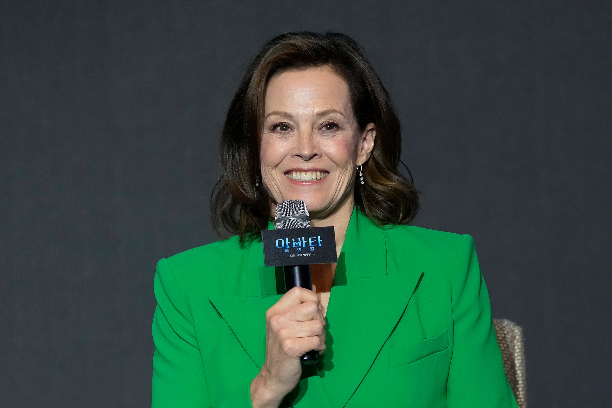 Hollywood-Star Sigourney Weaver wird Prospero in Shakespeares "Der Sturm" spielen Foto: Ahn Young-Joon/AP/dpa