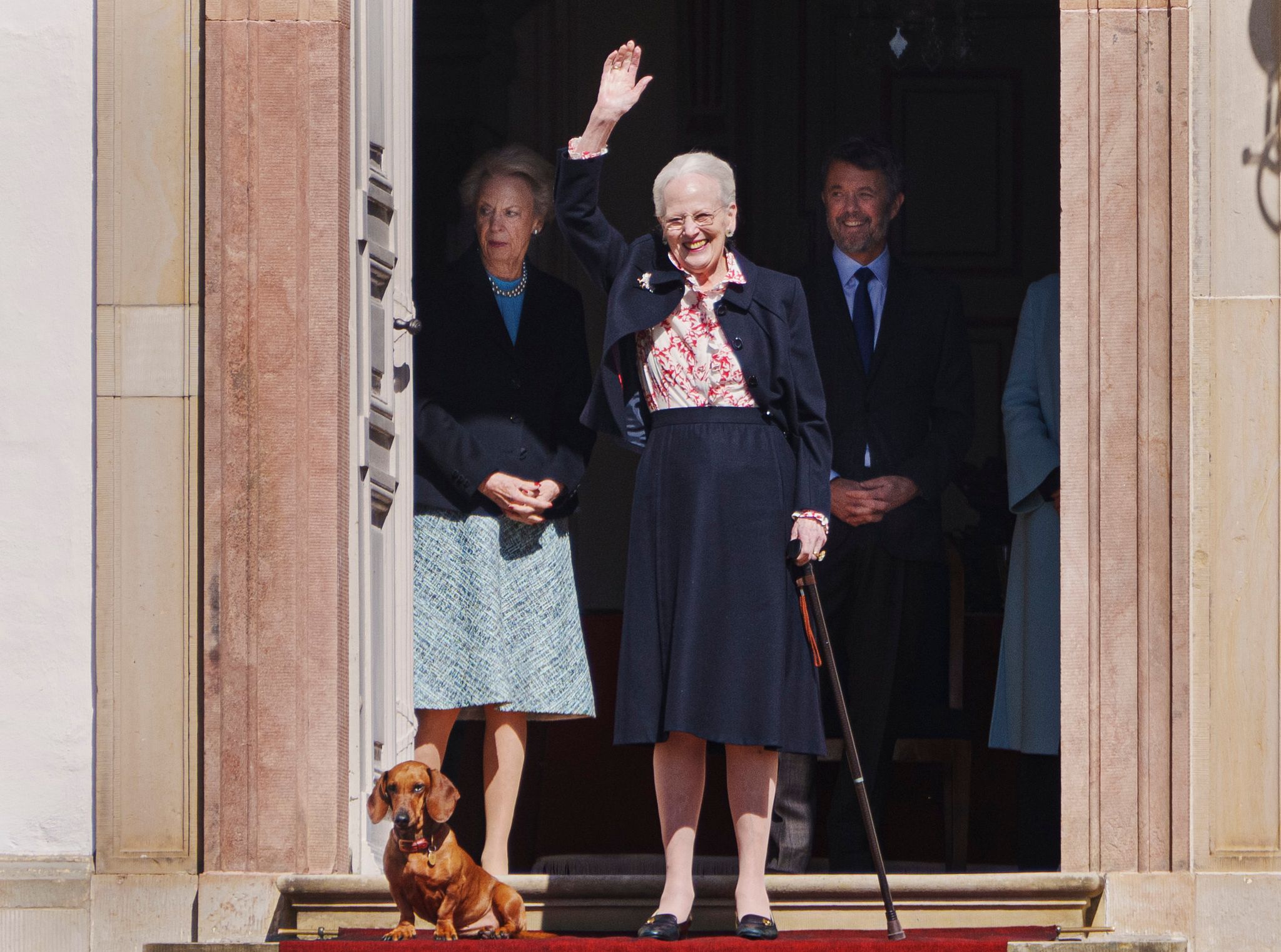 Die dänische Königin Margrethe ist nach einem Sturz im Krankenhaus (Archivbid).  Foto: Liselotte Sabroe/Ritzau Scanpix via AP/dpa