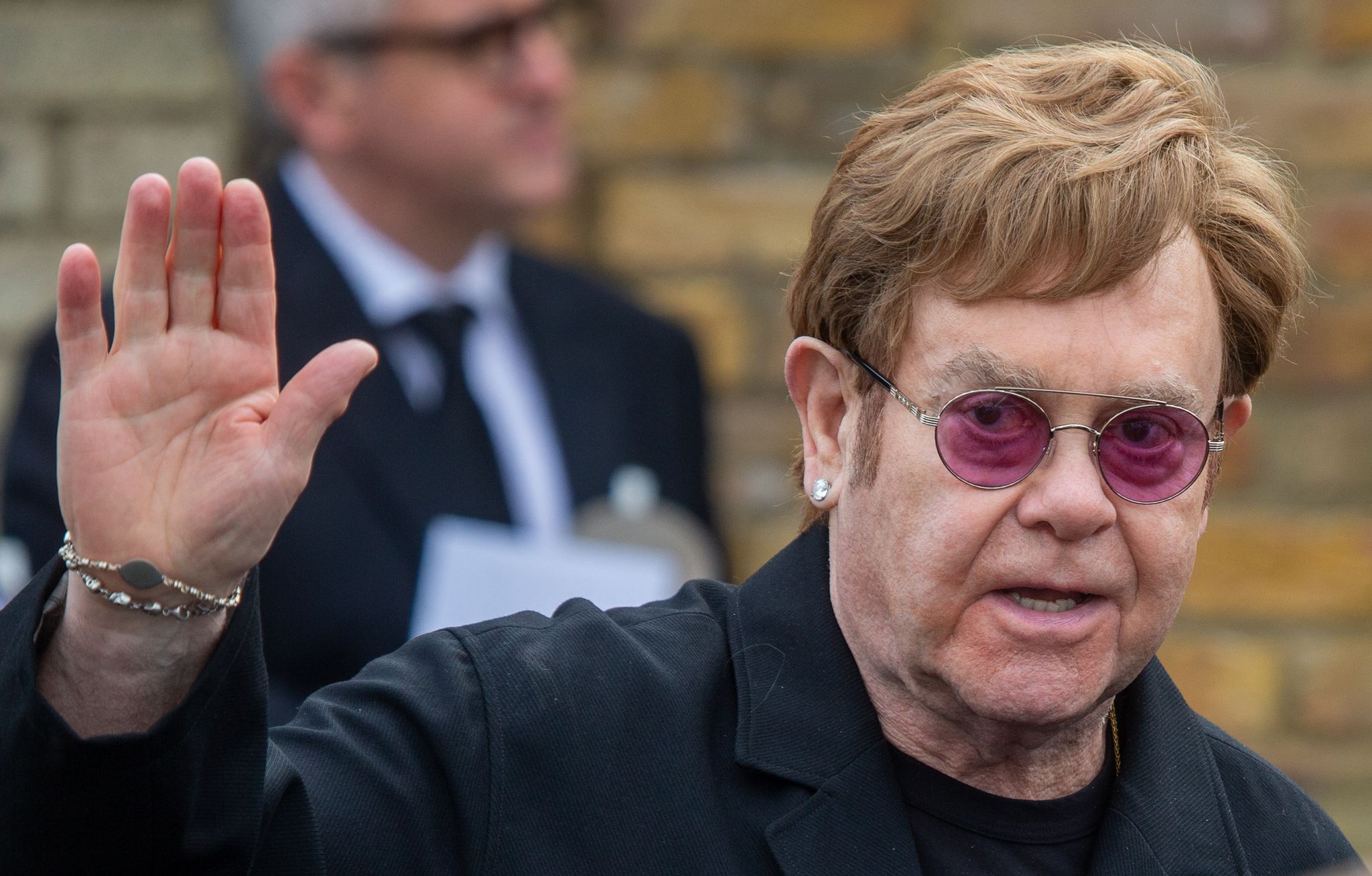 Pop-Legende Elton John hat nach eigenen Worten «noch nie so viel Glück empfunden wie jetzt». Foto: Tayfun Salci/Zuma Press/dpa