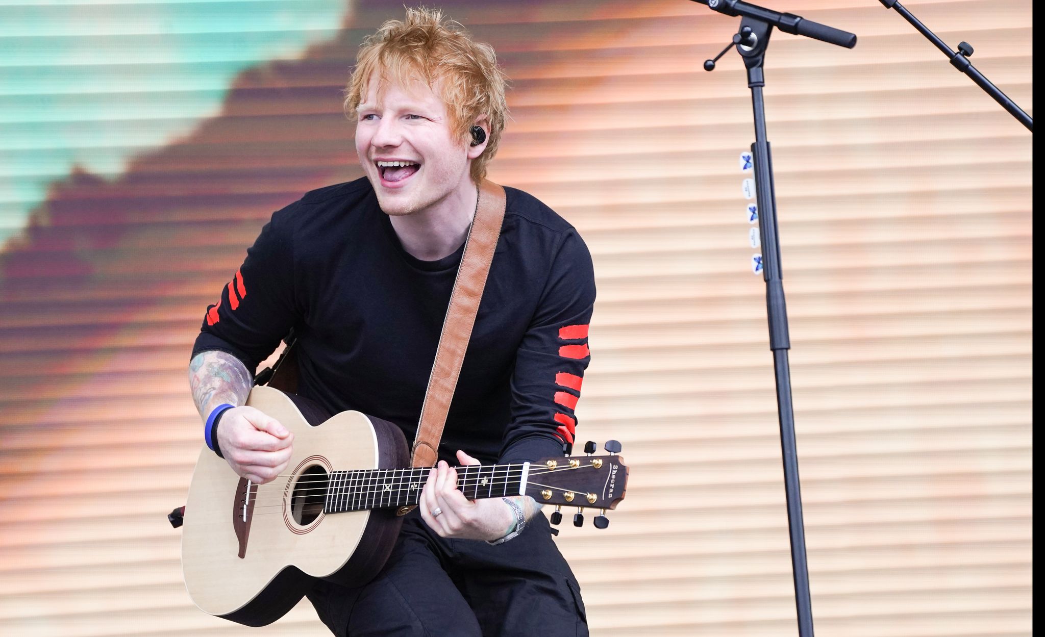 Ed Sheeran wäre lieber nicht Teil der Neuauflage des Band-Aid-Weihnachtssongs «Do They Know It's Christmas» (Archivbild).  Foto: Ian West/Press Association/dpa