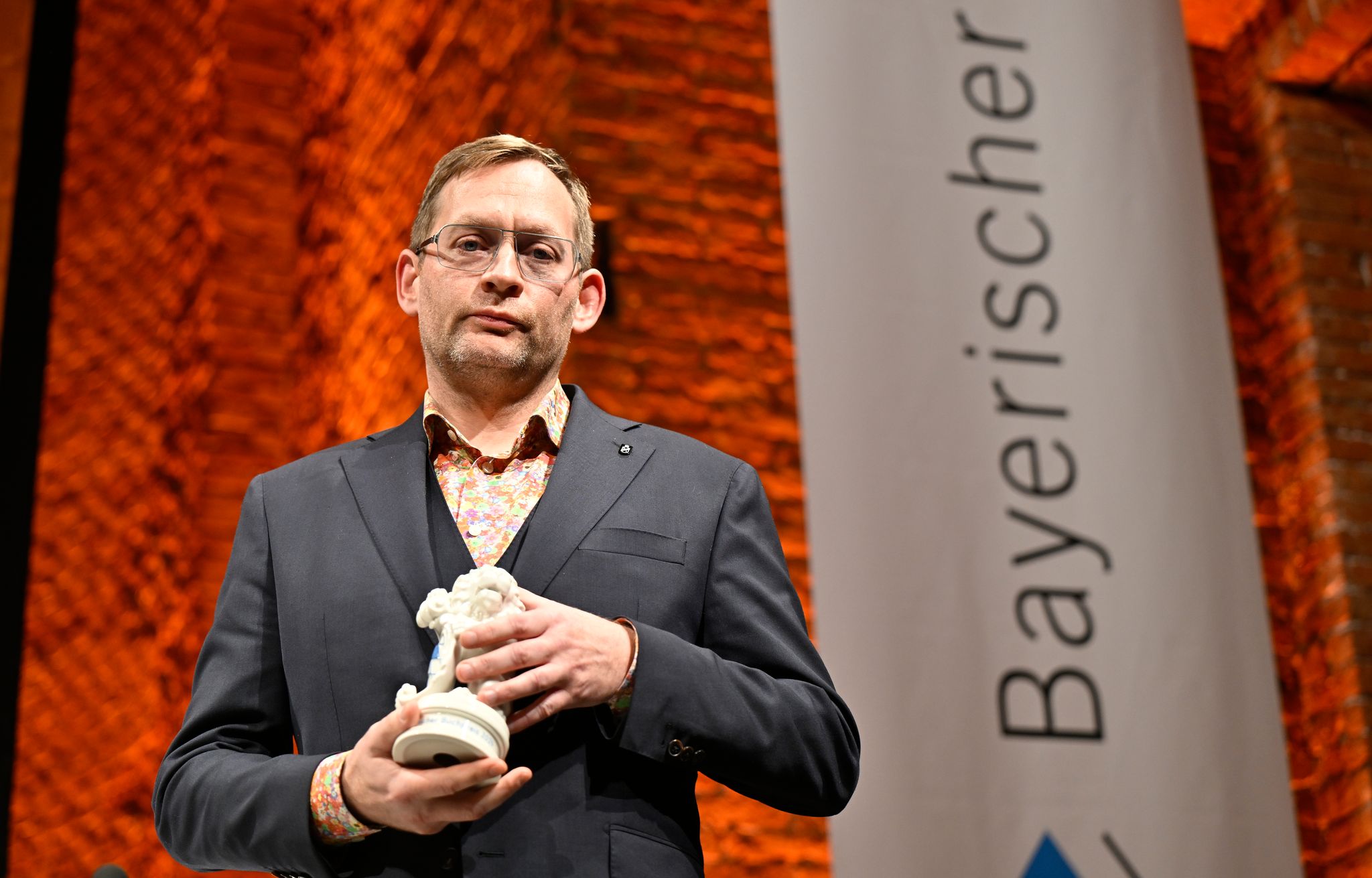 Bekam nicht den Deutschen, aber den Bayerischen Buchpreis: Autor Meyer.  Foto: Uwe Lein/dpa