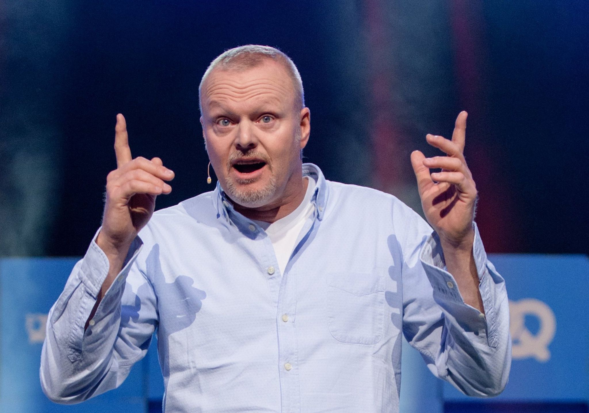 Stefan Raab kommt kurz vor Weihnachten mit einer neuen Samstagabendshow auf den Bildschirm - und hat dann namhafte Konkurrenz. (Archivbild) Foto: Matthias Balk/dpa